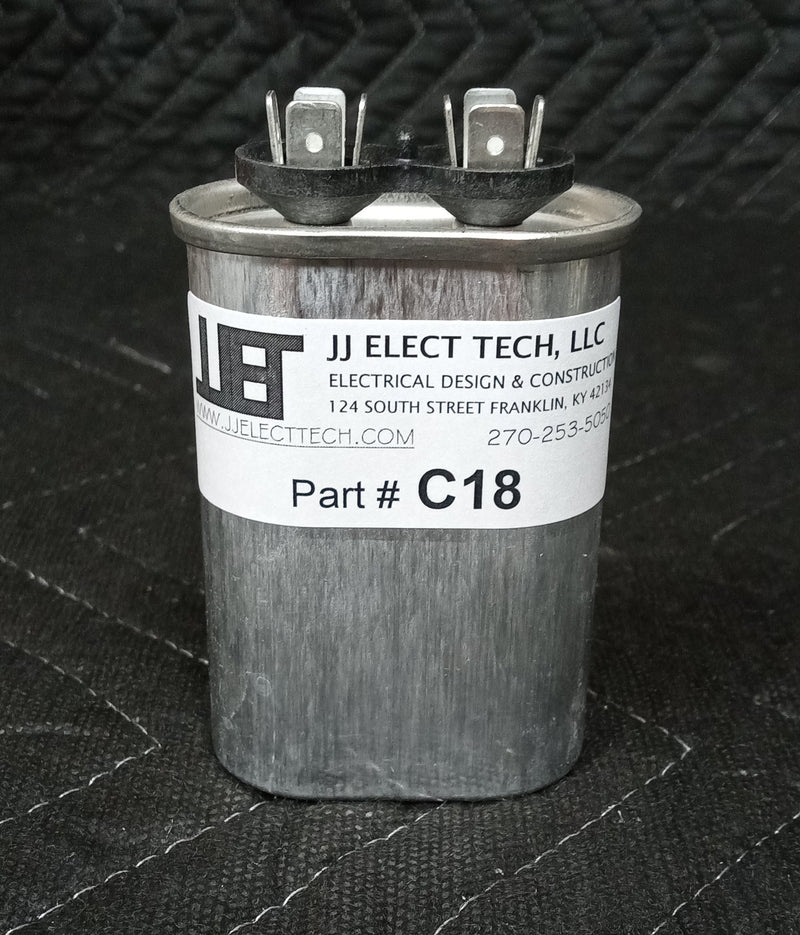 (C18) Capacitor 5uf Resonating  6577502, CA505B661CDG, 6731101, CAP-HP05-1KV , JJET