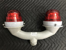 (FX145) Dialight FAA L-810 Red LED Double Fixture, 277V, RTO-1R06-002, 