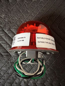 (FX157) Dialight Visual Signal, Red LED, Single Fixture, 120/230V, RTO-0R07-004, RTO0R07001