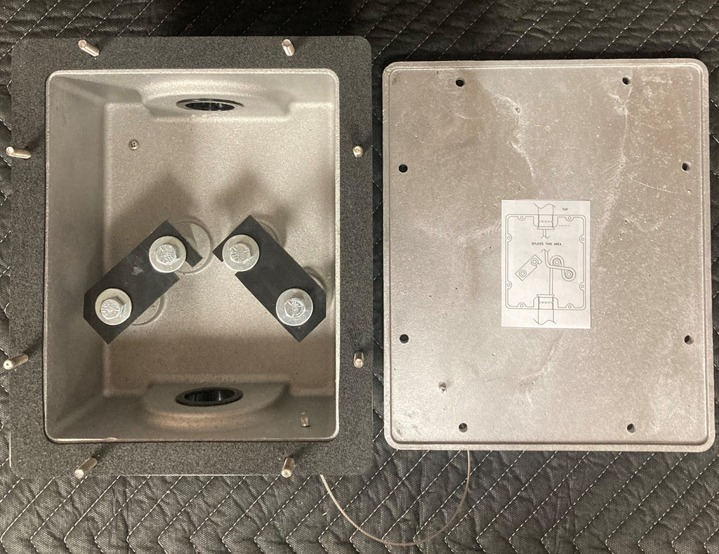 (JB2) Medium Cast Aluminum Conduit Riser Junction / Support / Pull Box ...