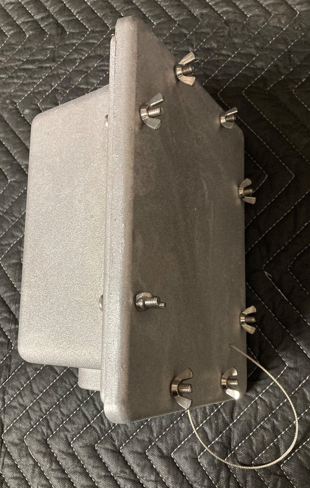 (JB1) Small Cast Aluminum Conduit Riser Junction / Support / Pull Box ...