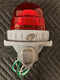 (FX112) Dialight L-810 Red LED Single Fixture w/ Infrared, 120-240VAC, RTO-CR27-001, RTOCR27001