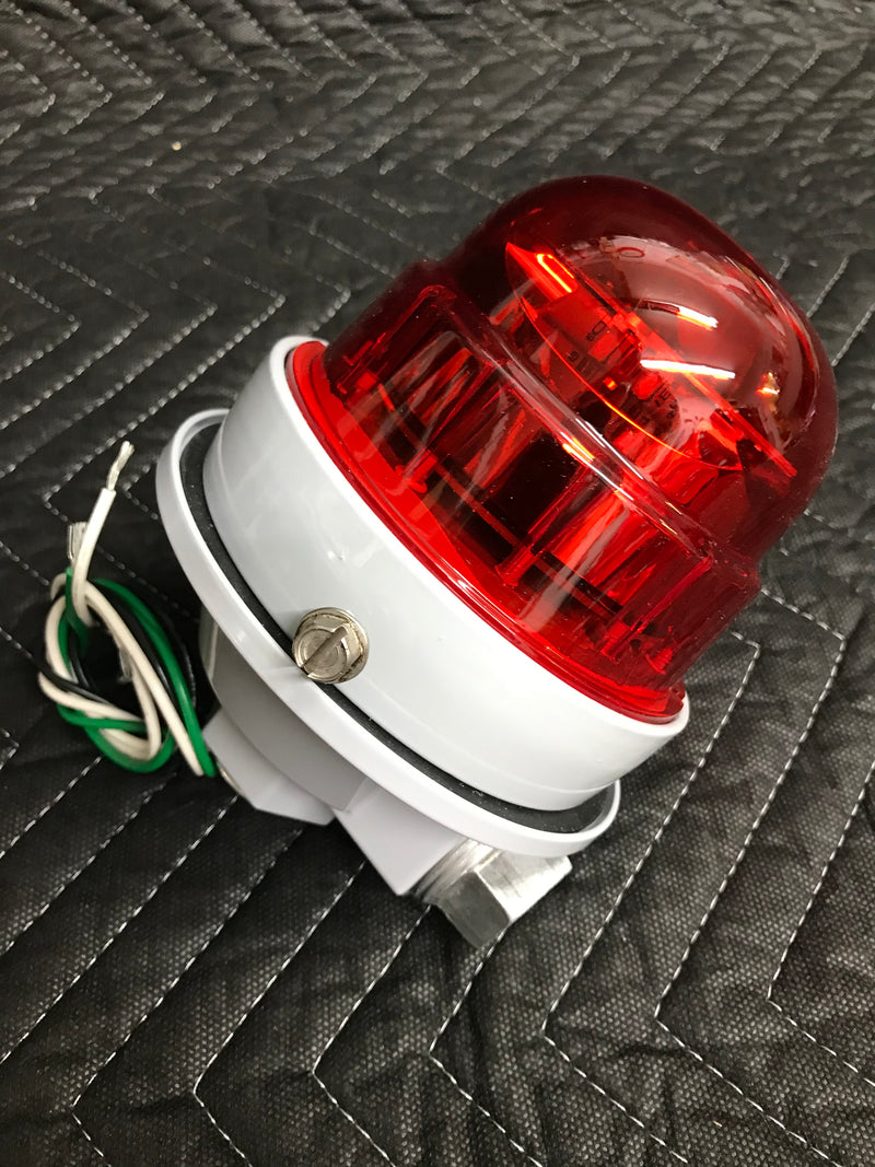 (FX108) Dialight FAA L-810 Red LED Single Fixture, 277V, RTO-1R06-001, RTO1R06001 